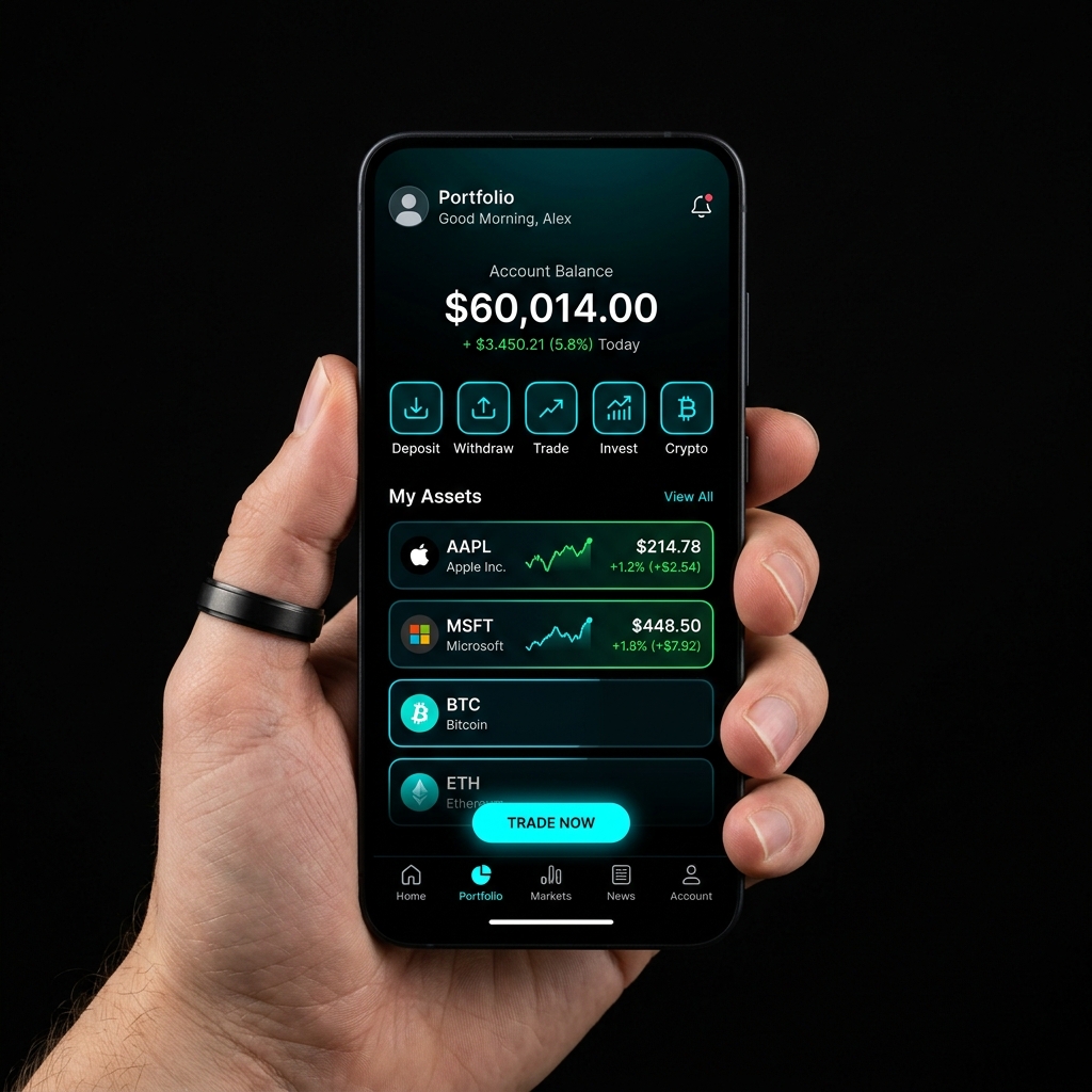 Skyrivexmarkets Mobile Trading App